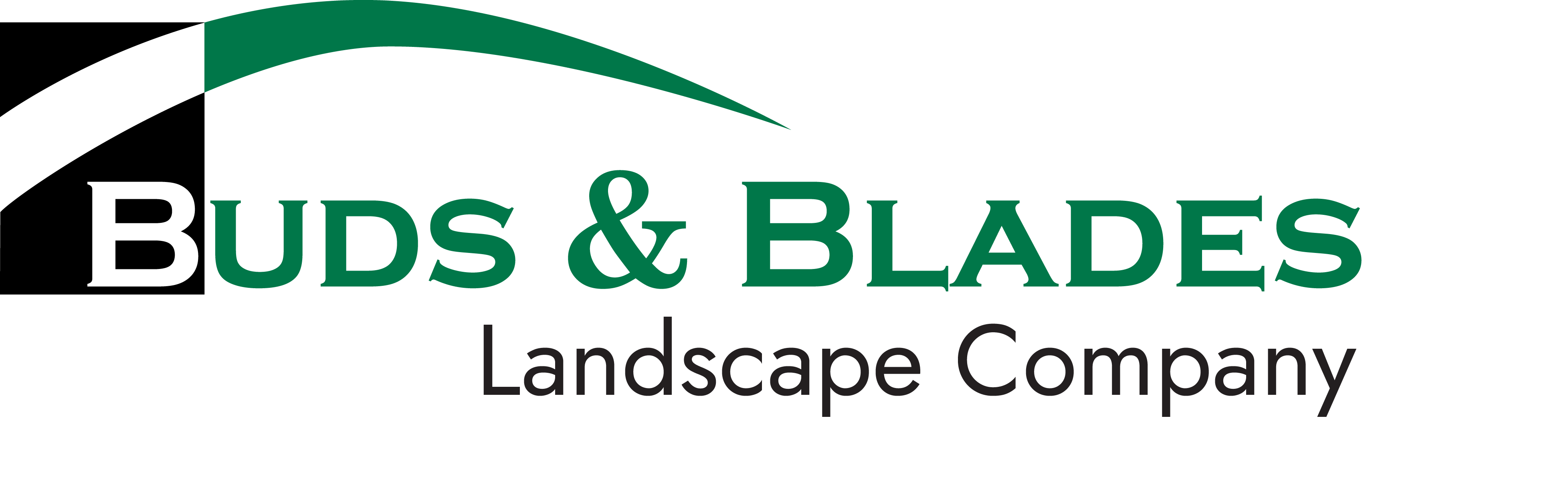 Buds and Blades Landscape Company logo